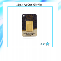 2,5 GR 24 AYAR GRAM KÜLÇE ALTIN