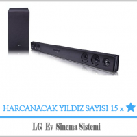 LG SJ3 300W SOUNDBAR KABLOSUZ EV SİNEMA SİSTEMİ