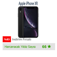 iPhone XR 64GB Siyah Cep Telefonu