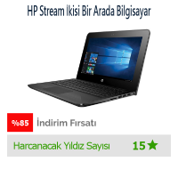 HP Stream  N3050  İkisi Bir Arada Bilgisayar