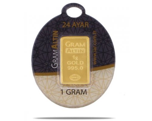 1 gr 24 Ayar Gram Külçe Altın