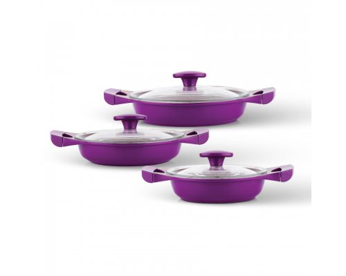 Schafer Grau Döküm Sahan Seti