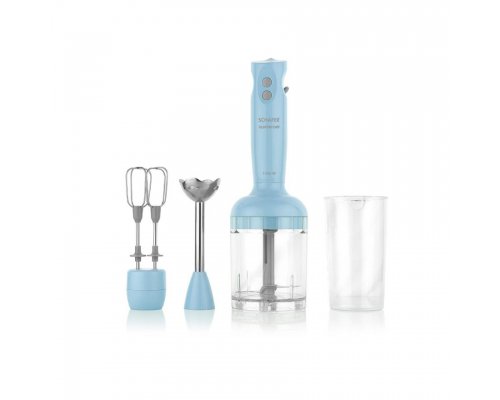 Schafer Elektro Chef Mini Blender Set - 9 Parça - Turkuaz