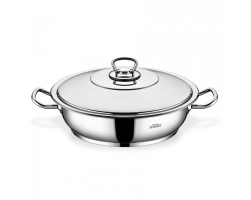 Schafer Senta Basık Çelik Tencere - 32 cm